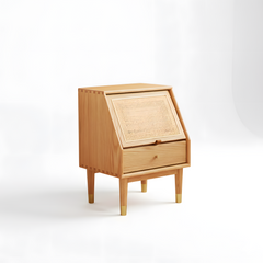 MIUZ Solid Timber Bedside Tables Drawers Side Table Nightstand Storage Cabinet Wood