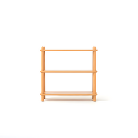 Holme 2 Tier Solid Oak Display Shelf