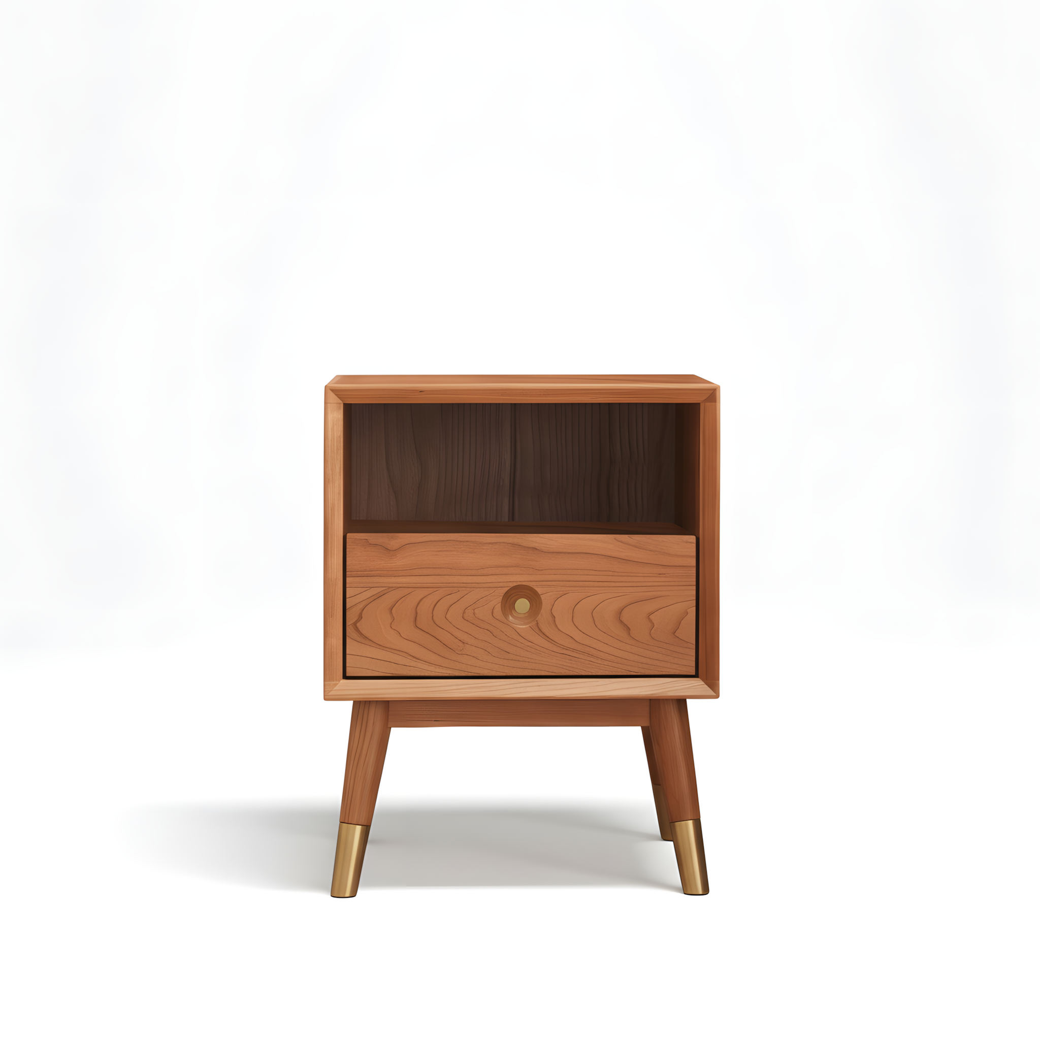 MIUZ Solid Timber Bedside Tables Drawers Side Table Nightstand Storage Cabinet Wood