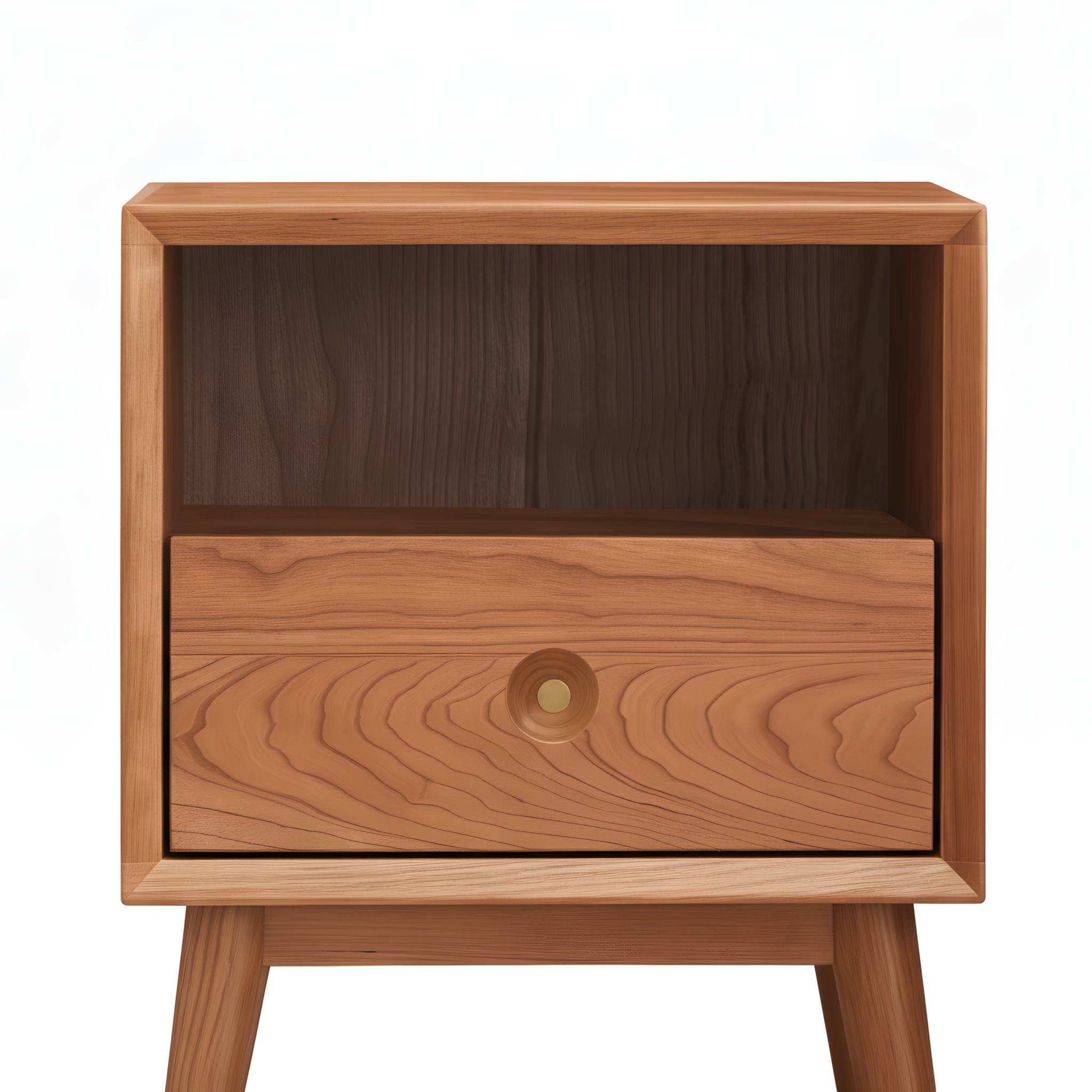 MIUZ Solid Timber Bedside Tables Drawers Side Table Nightstand Storage Cabinet Wood