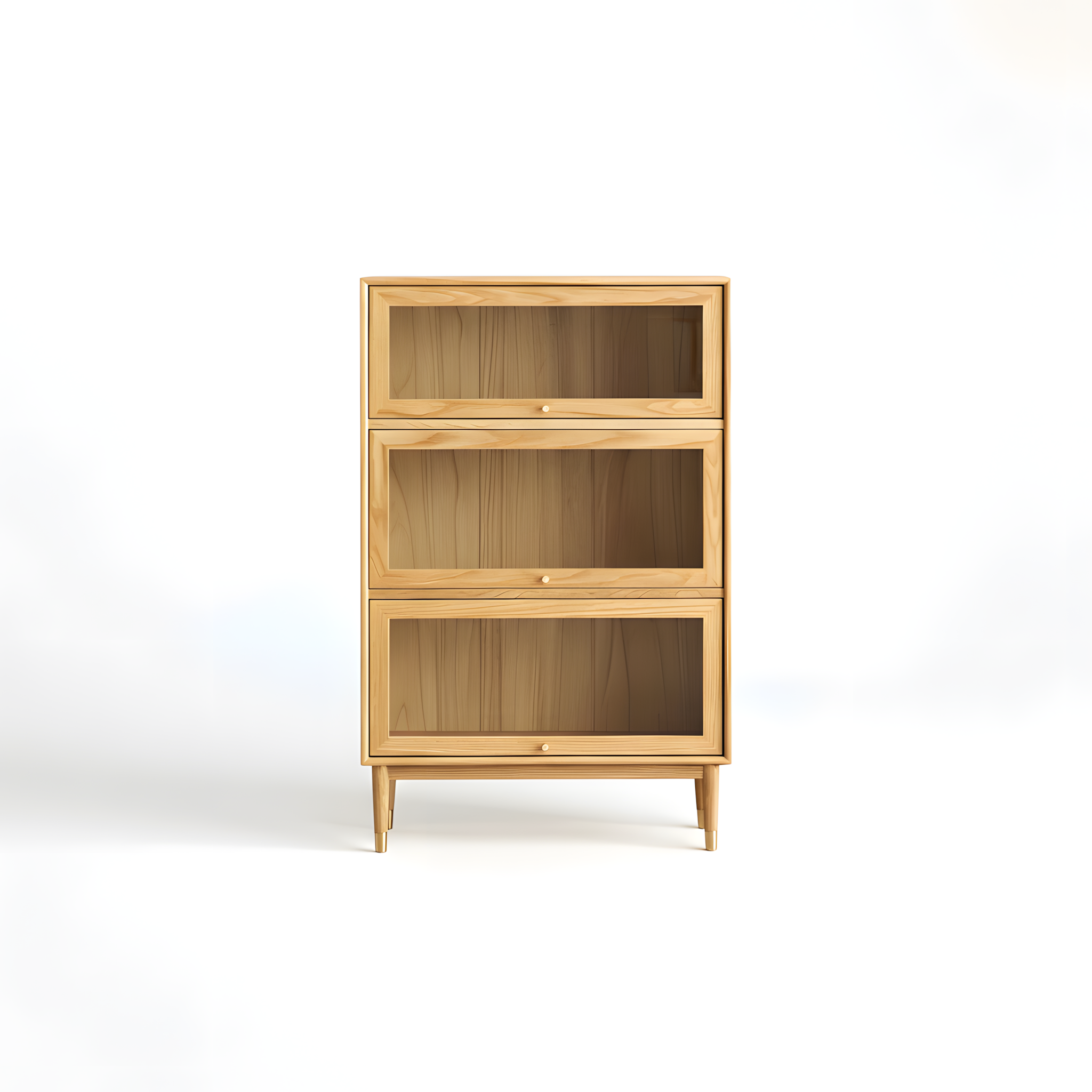 3-Tier Cabinet Bookcase Stand Bookshelf Display Shelf Storage Display Rack Stand Case Home Decor