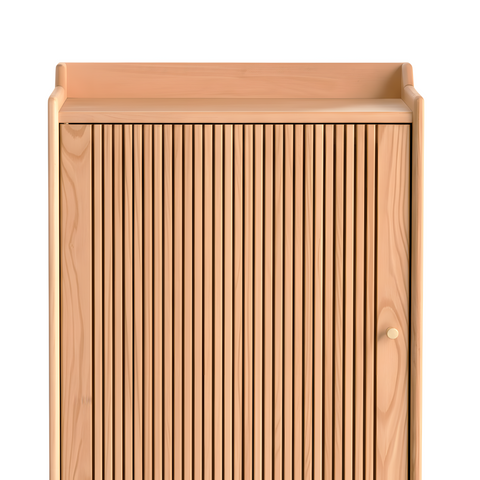 Hamar 5 Layer Solid Oak Wood Shoe Cabinet