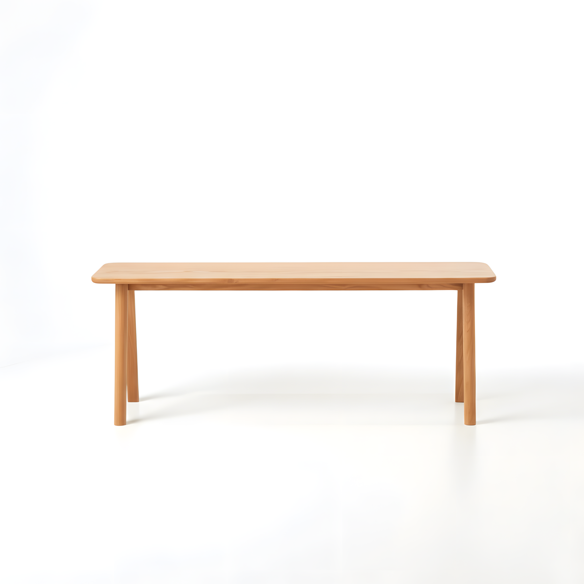 MIUZ Dining Bench Solid Timber American White Oak Wood Kitchen Entryway Bedroom