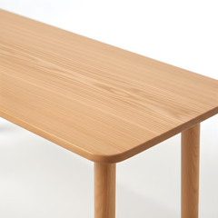 MIUZ Dining Bench Solid Timber American White Oak Wood Kitchen Entryway Bedroom