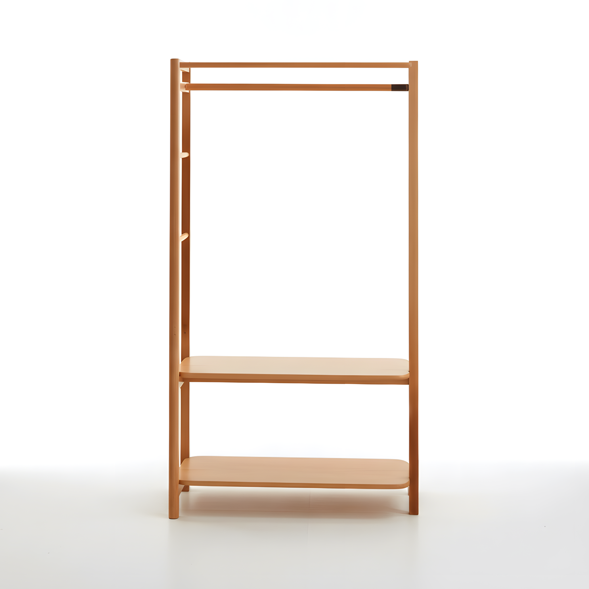 Clothes Garment Coat Hanger Stand Home Organiser Clothing Rack AU Solid European Beech Wood