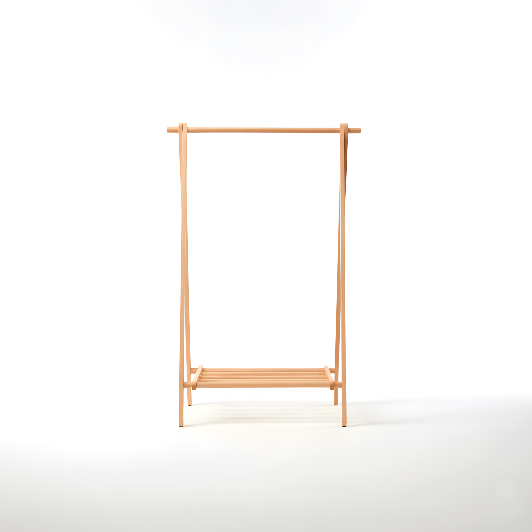 Clothes Garment Coat Hanger Stand Home Organiser Clothing Rack AU Solid European Beech Wood