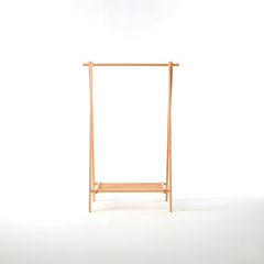 Clothes Garment Coat Hanger Stand Home Organiser Clothing Rack AU Solid European Beech Wood