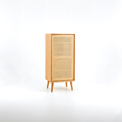 MIUZ Solid Timber Shoe Storage Cabinet Drawers Side Table Nightstand Wood Bedside Furniture