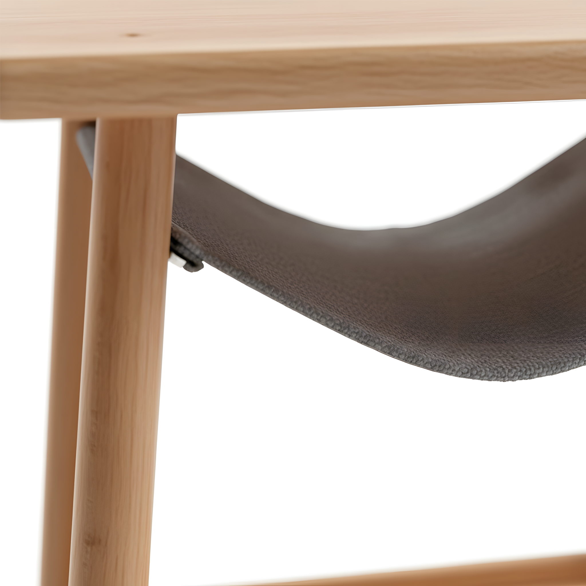 MIUZ Oakwood Small Side End Table for Living Room Bedroom Decor with Magazine Holder